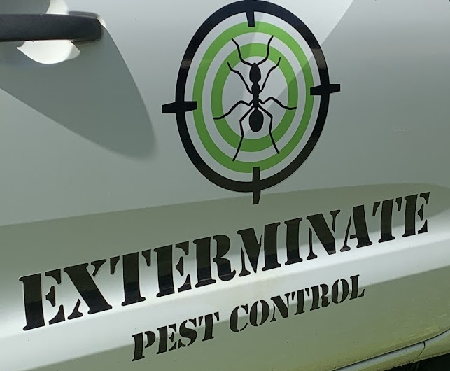 EXTERMINATE Pest Control Innisfail logo